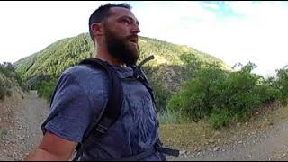 360 video - Running down Dream Mine road 7-18-18
