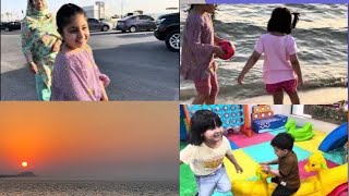 Al khober DHA Cornish || enjoying the trip with family || going to Dammam and enjoying the yami food