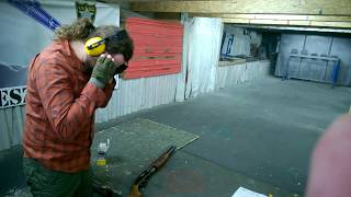 shooting a Mossberg 500