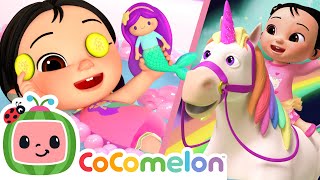 Mermaids and Unicorn Bath Time 🫧 | CoComelon Nursery Rhymes & Kids Songs
