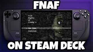 Portable Freddy is Not Okay (FNAF on Steam Deck)