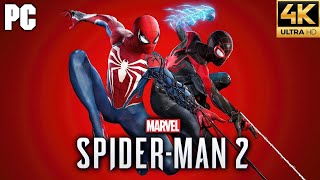 Marvel's Spider-Man 2 PC - Full Game Walkthrough (4K 60FPS)