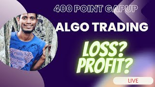 24th  April Trading !! Algo Trading Banknifty Straddle !! LIVE! The Straddler!!