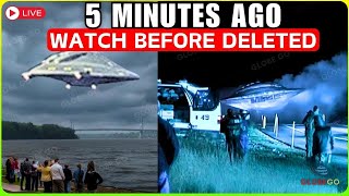 New Footage of A UFO Landed In CALIFORNIA but No One Expected THIS to Happen - Documentary