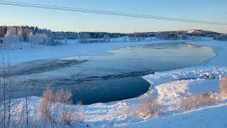 Winter scenes minus 23 C (Panasonic Lumix G9, DJI Ronin SC)