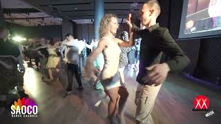 Vladimir Gudkov and Yulia Pilipenko Salsa Dancing at 3 FRONT Limited Edition, Saturday 05.08.2023