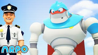 Superhero Arpo Has a CRAZY Dream!!! | ARPO the Robot | Funny Cartoons For Kids