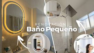 ✅ Products that completely transformed my SMALL BATHROOM! REAL Solutions (Before and After)🔥| MB 🌎