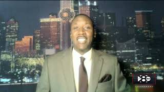 Tarrance Johnson guest appearance live with Taylor Williamson of WFAA HS Sports Special