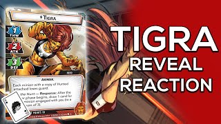 HUNTING MINIONS! | Tigra Reveal Reaction & Analysis - Marvel Champions