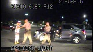 Dashcam footage of Walmart shooting