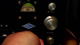 Calling @HD7100 testing Hallicrafters SR-42 #1