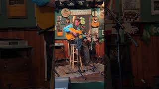 Hank Cramer performing "Shady Grove" at Galway Bay Pub on 8-9-2025.