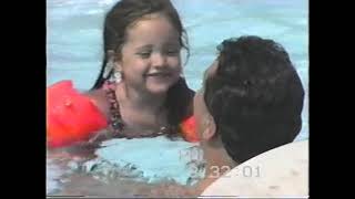 Steve DeMarco and Danielle, at the house, Sausage with Sam, Swimming
