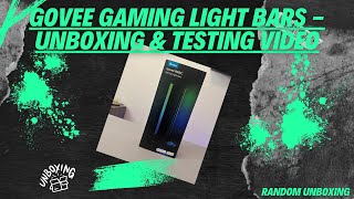 Govee Gaming Light Bars - Unboxing & Testing Video