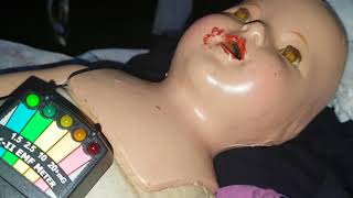 Possessed doll ?    Demonic spirit     brief K2meter investigation