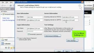 WHB Presents: How to setup an email account in Outlook 2003