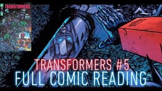 Transformers #5 Comic Book Reading - Image Comics (Skybound)