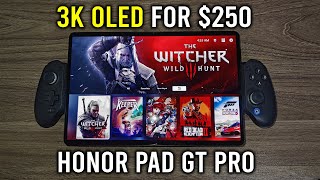 I Bought the Cheapest 3K OLED Tablet Mainly For Gaming - Honor Pad GT Pro