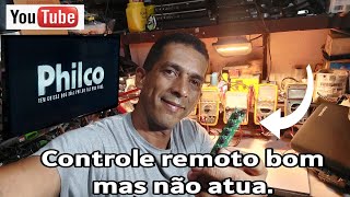 Philco PH 28n91d TV remote control does not work