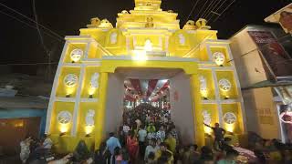 Sahibganj Chaiti Durga Puja 2026 🔥 Drone View | Maa Durga Aagman 🙏 #durgapuja