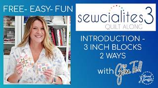 Sewcialites 3 INTRODUCTION with Gina Tell  - Let's talk about things to expect Feb 20!