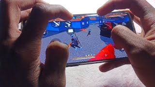 1VS1 CUSTOM // OPPO RENO6 PRO 📲 5 FINGER ⚙️ FULL HANDCAM⚡ [FREE FIRE GAMEPLAY]