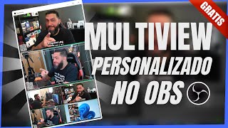 CUSTOM MULTIVIEW IN OBS - Configuring the DurchBlick Plugin [FREE]