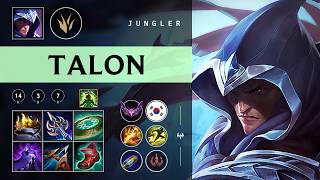 Talon Jungle vs Karthus - KR Master Patch 26.07