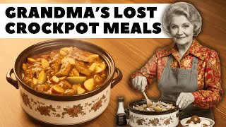 25 Crockpot Recipes Pulled Straight From Grandma’s Lost Cookbook
