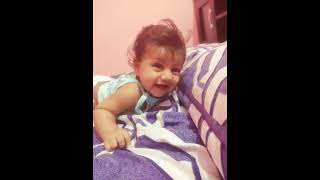 funny baby video| when aryaveer was 4 months old.. 😘