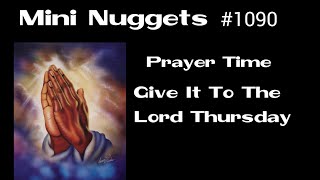 Mini Nuggets #1090   Jazz & Give it to the Lord Thursday   Min Fitz
