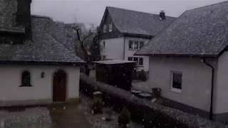 Toastbrotschneefall am 2. Advent - 9.12.2018
