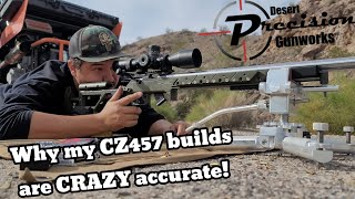 Why my CZ457 builds are crazy accurate🎯 #DPGunworks