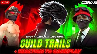 DEEP IS LIVE 1 VS 4 WITH SUBS GUILD TEST  #live #shorts #freefire #shortslive #shortslivestream