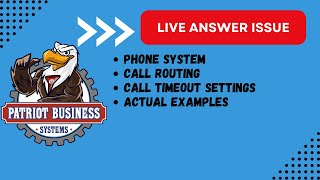 Inbound Live Answer | Phone System Settings | GHL