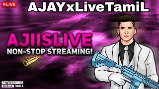 தமிழ் Live streaming - BATTLE GROUND MOBILE 🇮🇳 Rush game play😈 +Fungameplay #AJAYxLiveTamiL 18+ only
