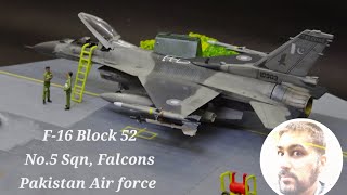 PAF Falcons || Breaking Barriers || Hobby Boss 1/72 || F-16C Block 52
