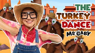 The Turkey Dance with Ms. Gaby | Holiday Dance Song for Kids | Thanksgiving Song 🦃