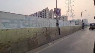 Construction of Metro Pillars at Bhayandar, Maharashtra, India- 13.01.2022
