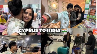 Ajj asi gye delhi airport to pickup my sisters 👯‍♀️ and jiju || check full vlog || 