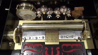 Full Orchestral Antique Music Box: George Bendon