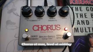 Retrosonic analog chorus demo - CE-1 sounds
