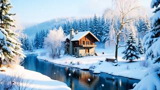 First Snow of February ❄️ Relaxing Winter Music for Stress Reduction and Peaceful Mind