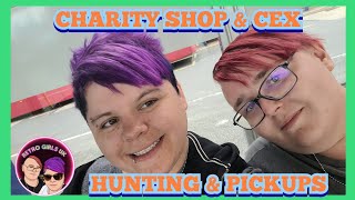 Live Charity Shop & CEX Hunting | Retro Girls UK #anime #charityshop #cex #bluray #thrifting #haul