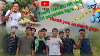 1K Small Party at Rubbi nalla// Ending meh kya hogah ya😡😭🌧💦//thank you so much guys🤍🙏