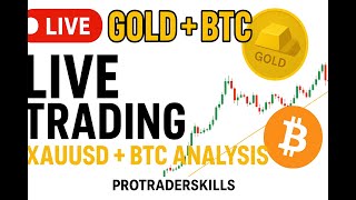 LIVE NOW | Gold & Crypto Trading Analysis | ProTraderSkills