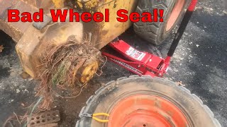 Investigating a Bad Axle Seal on New Holland L783