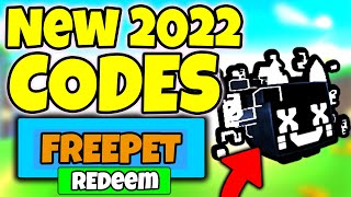 *2 CODES*  NEW *WORKING* CODES in PET SIMULATOR X! | Roblox | February 2022