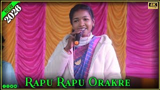 Rapu Rapu Orakre | Santoshini Tudu | New Santali Dinajpur Song 2026 | Stage Program Video 